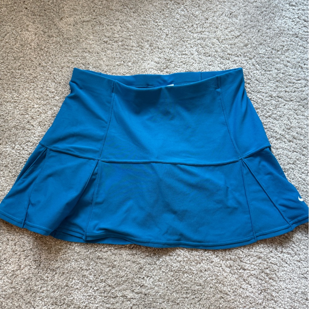 Nike Blue Dri-Fit Pleated Tennis Skirt